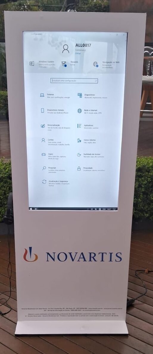 Aluguel e Venda de Painel LED de Alta Resolução, Totem Touch Screen e Gamificação para a COCAL Fortaleza 2026