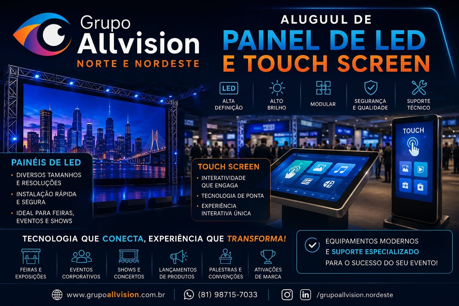 Gamificação para Stands Totem para Congressos Totem para Convenções EM FORTALEZA EM 2026
