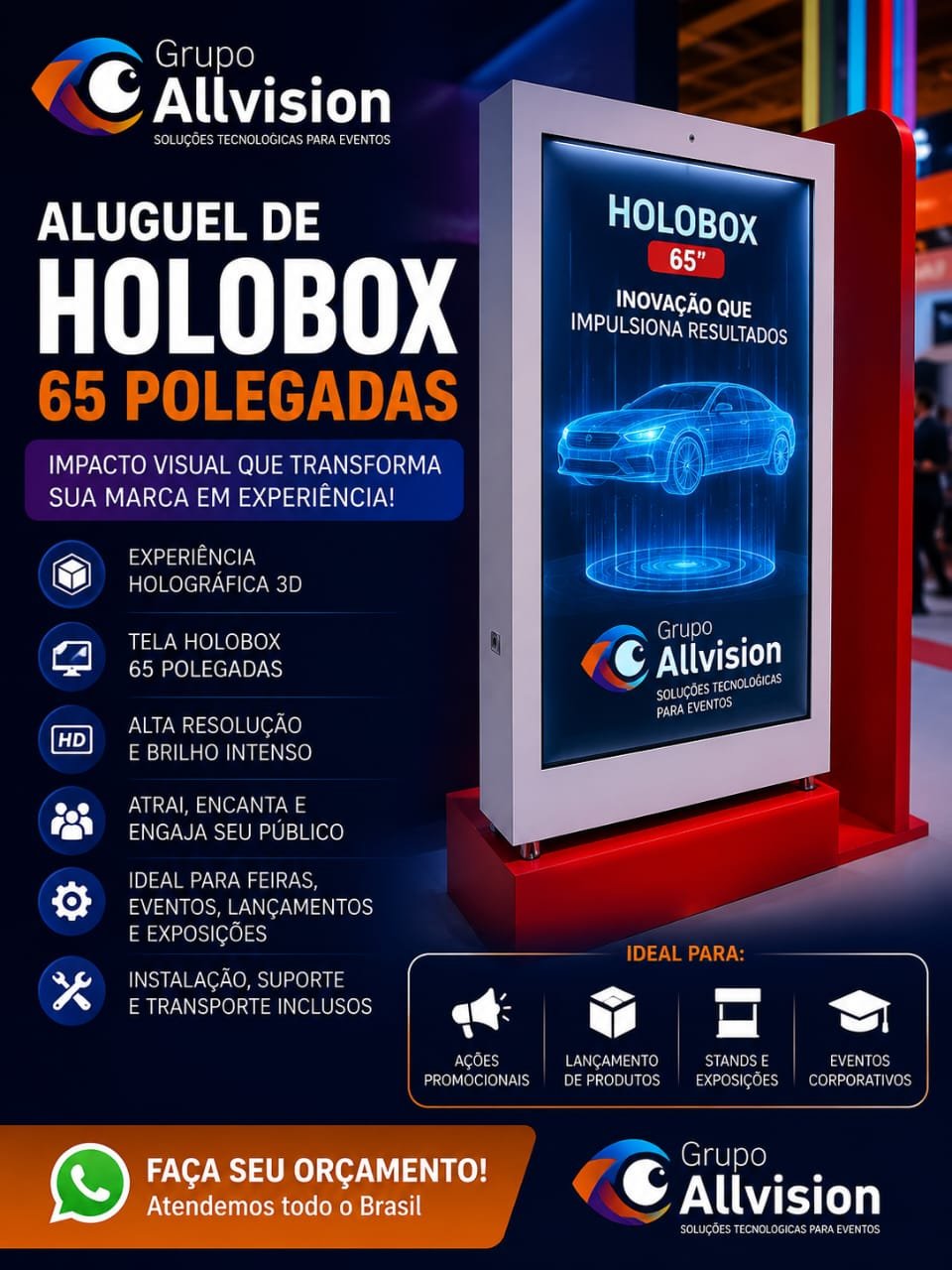 Gamificação para Stands Totem para Congressos Totem para Convenções EM FORTALEZA EM 2026
